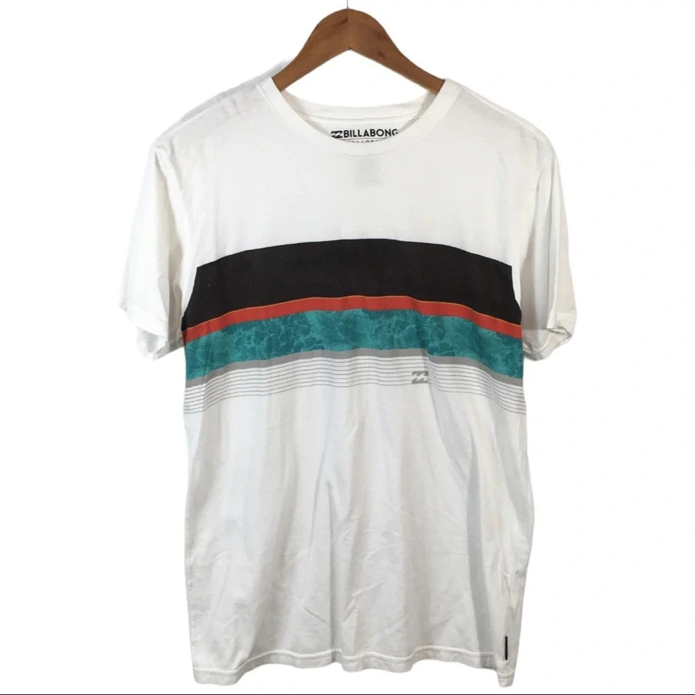Ts58 Billabong Surfer Brand Tailored Fit Shirt M